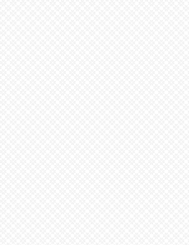 Daisy Eights White on White