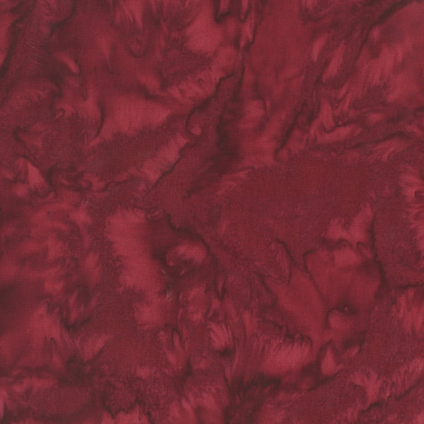 Lava Solids - 100Q-1483 Bordeaux - Batik