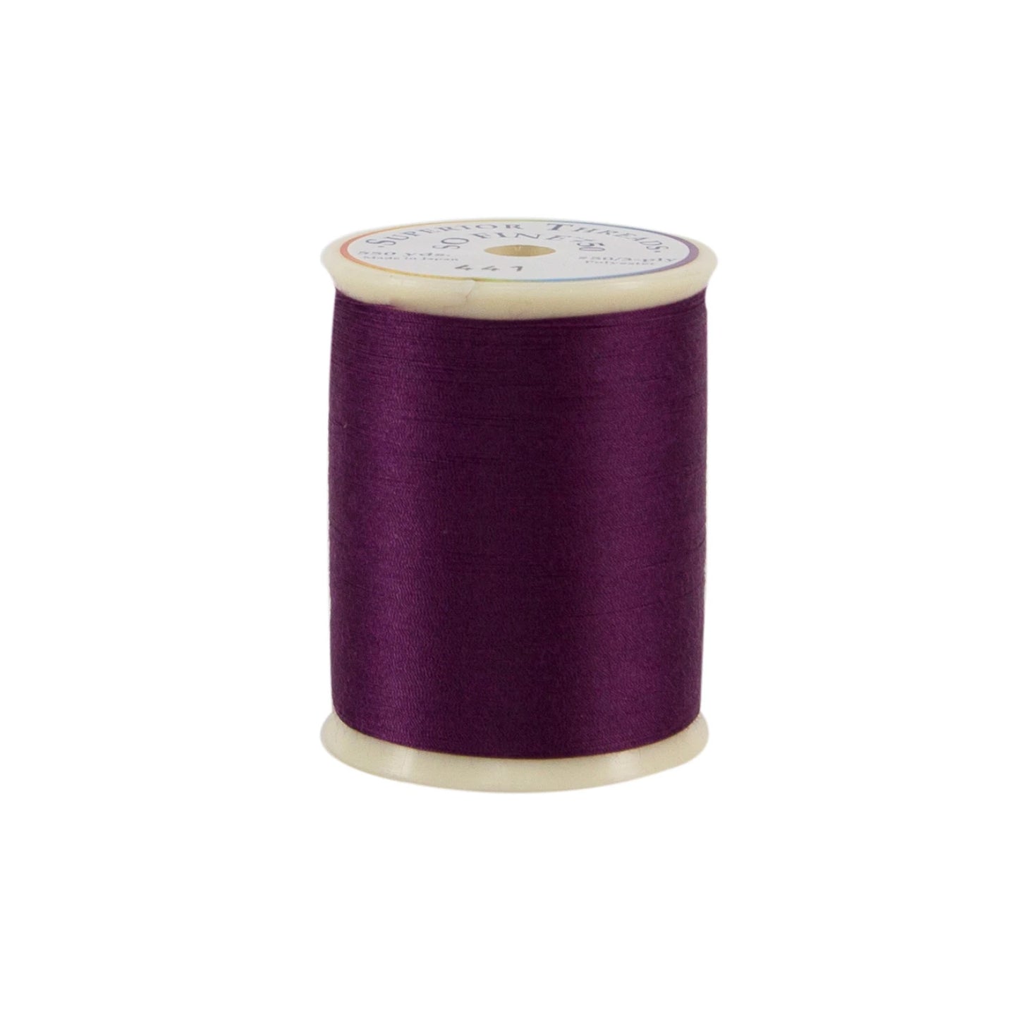 441 So Fine Polyester Thread 3-ply 50wt 550yds Purple Iris
