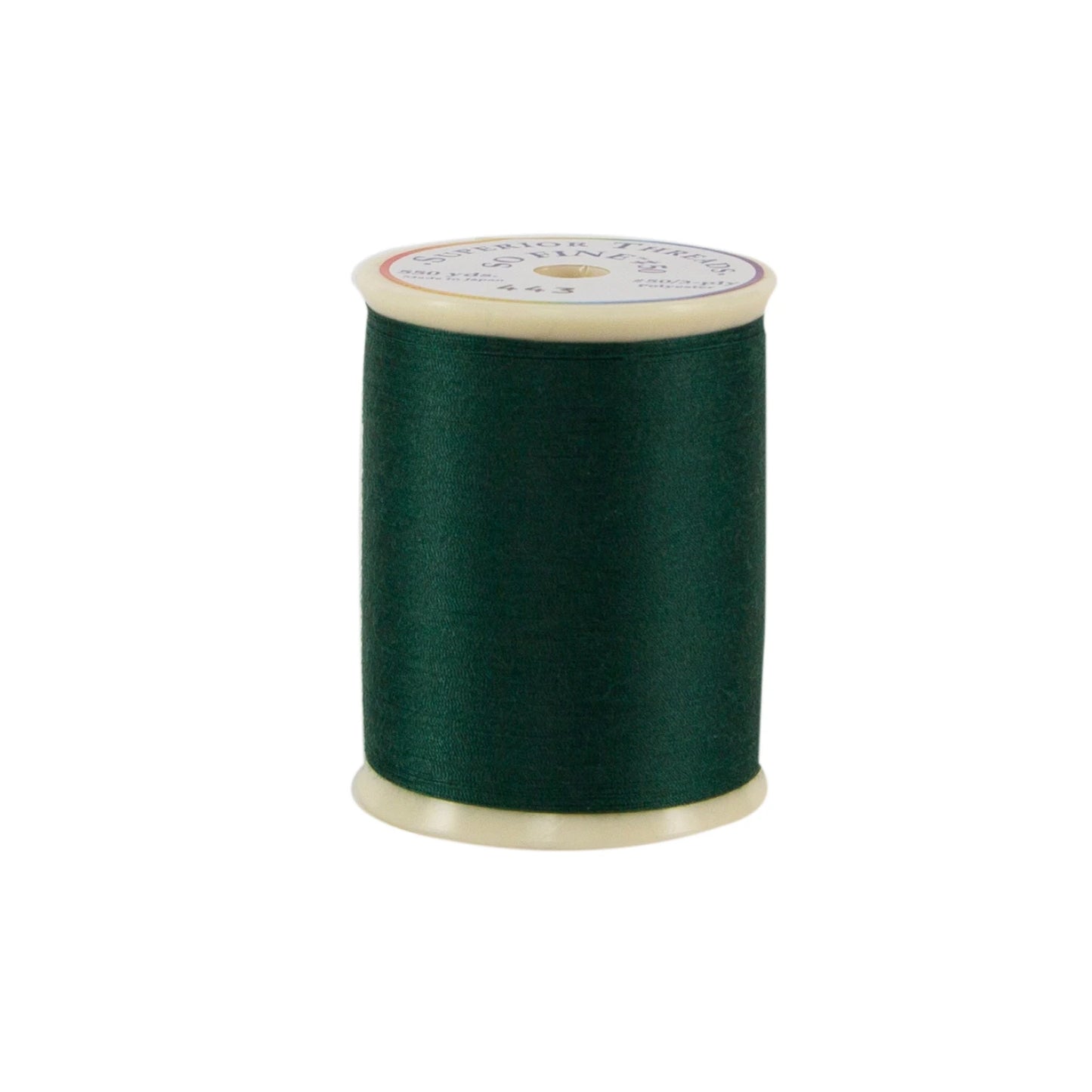 443 So Fine Polyester Thread 3-ply 50wt 550yds Forest