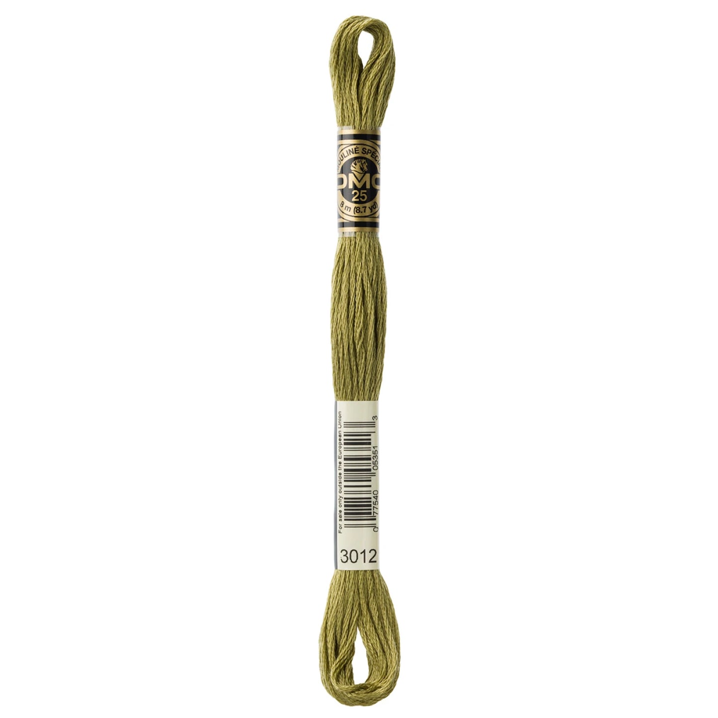 Floss 3012 Medium Khaki Green