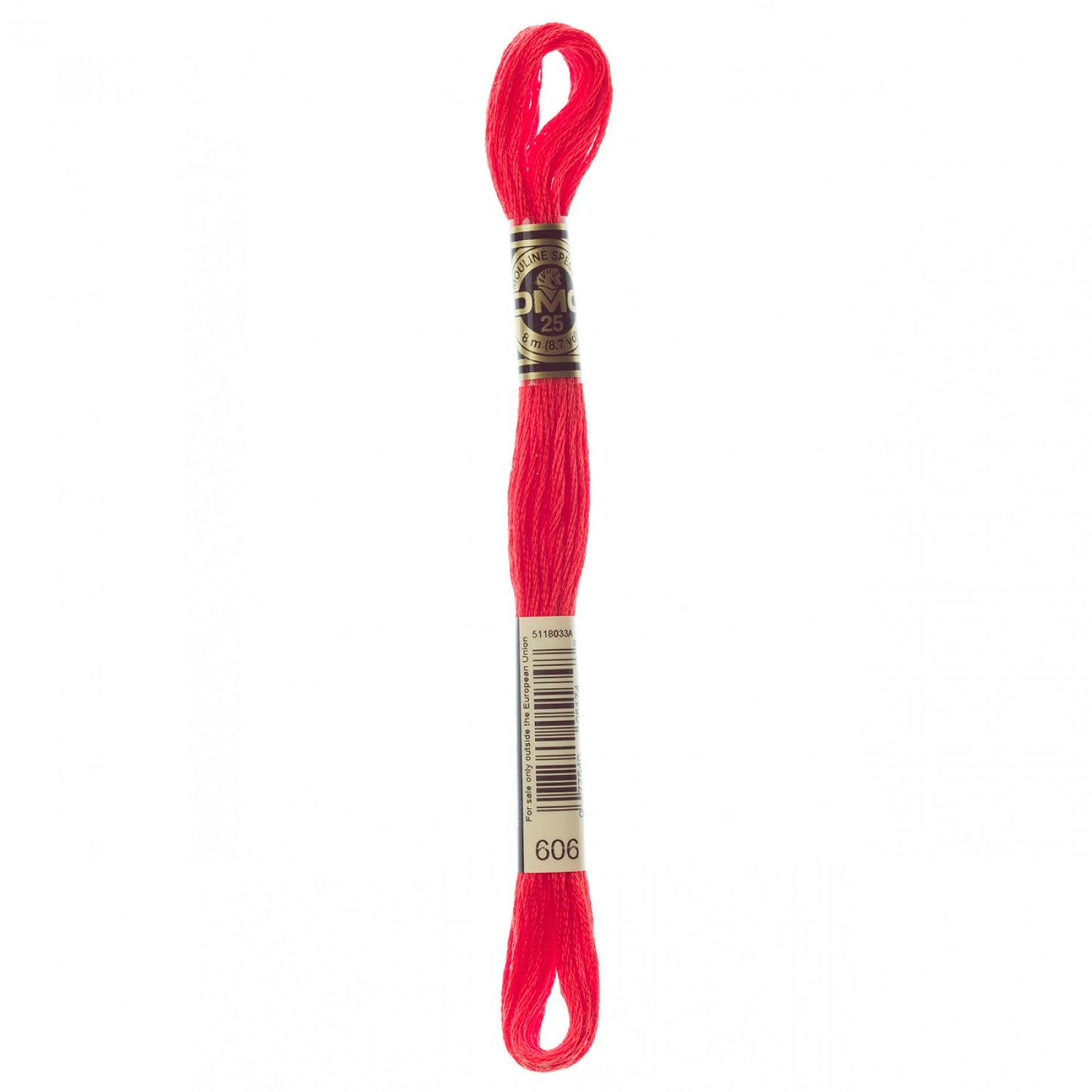 Floss 606 Bright Orange Red