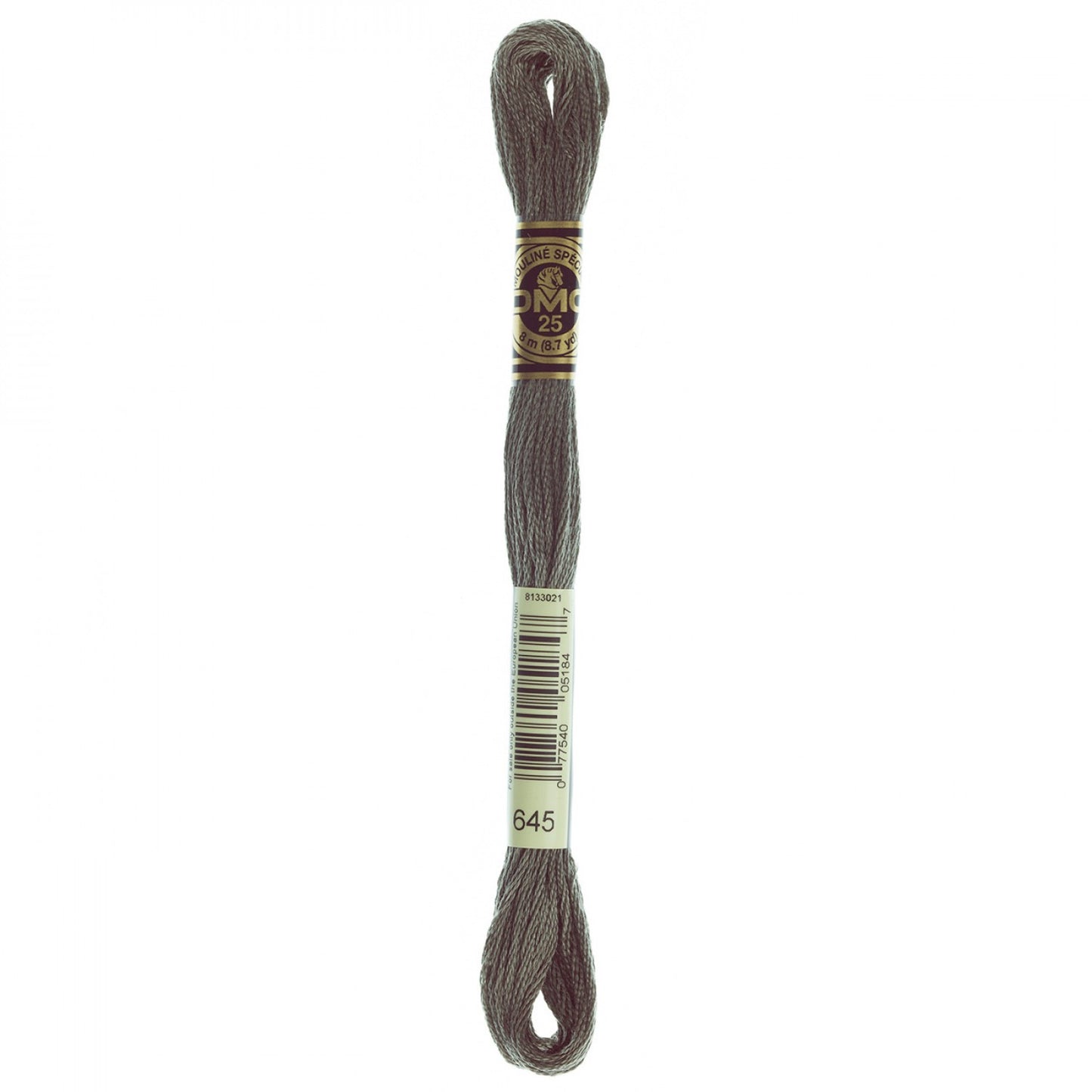 Floss 645 Very Dark Beaver Gray