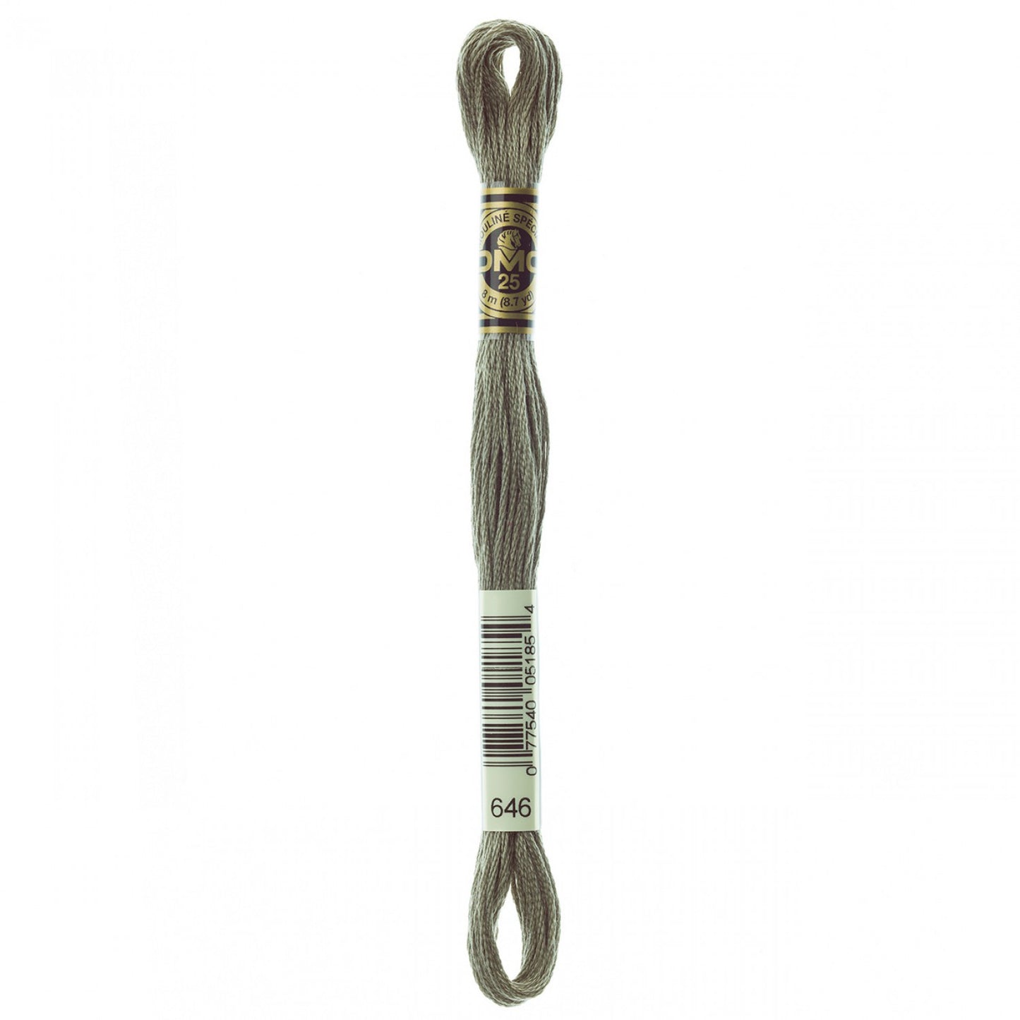Floss 646 Dark Beaver Gray
