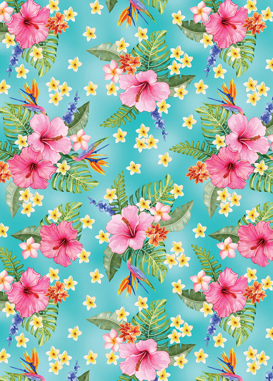 Hibiscus Paradise Teal