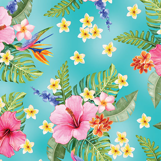 Hibiscus Paradise Teal