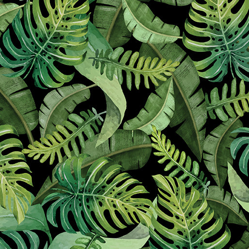 Leaves of Paradise Black