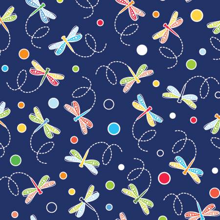Dragonflies & Dots Royal