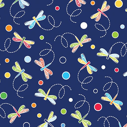 Dragonflies & Dots Royal