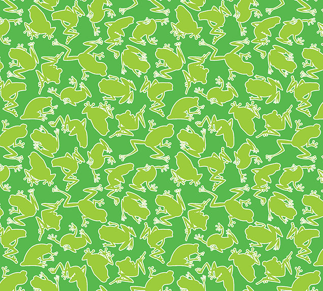 Camo Frogs Green