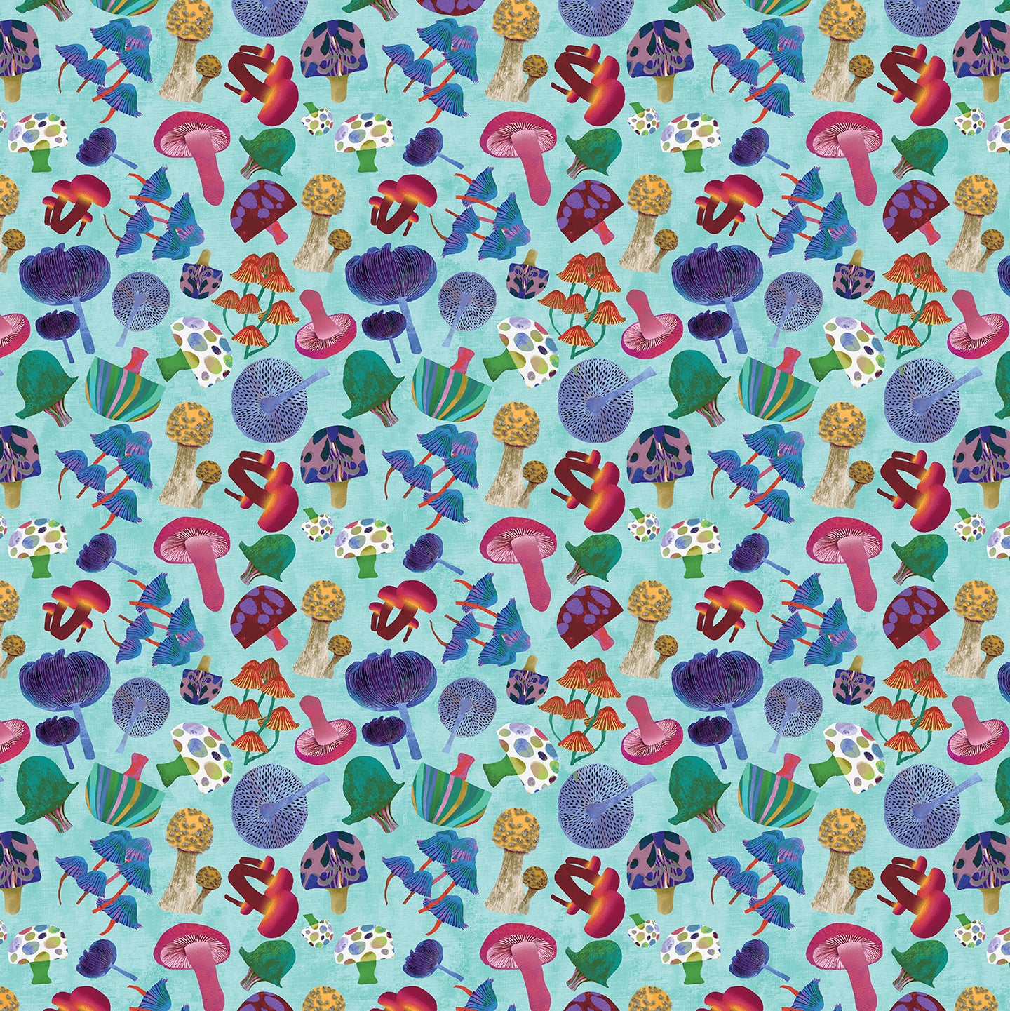 Mod Mushroom Mix Turquoise
