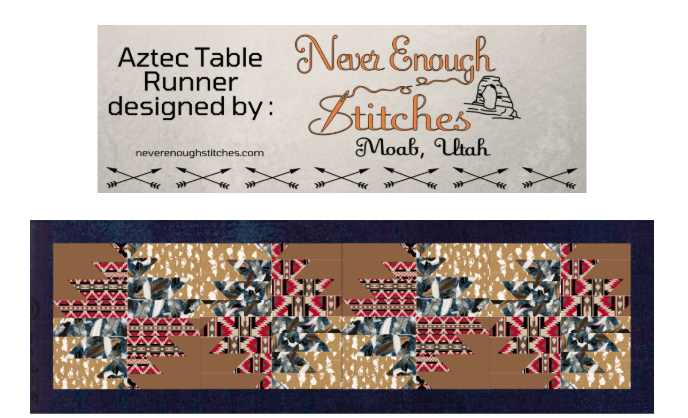 Aztec Table Runner Kit AZ315