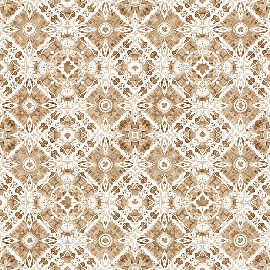 The Great White North Maple Leafe Diamond Medallion A