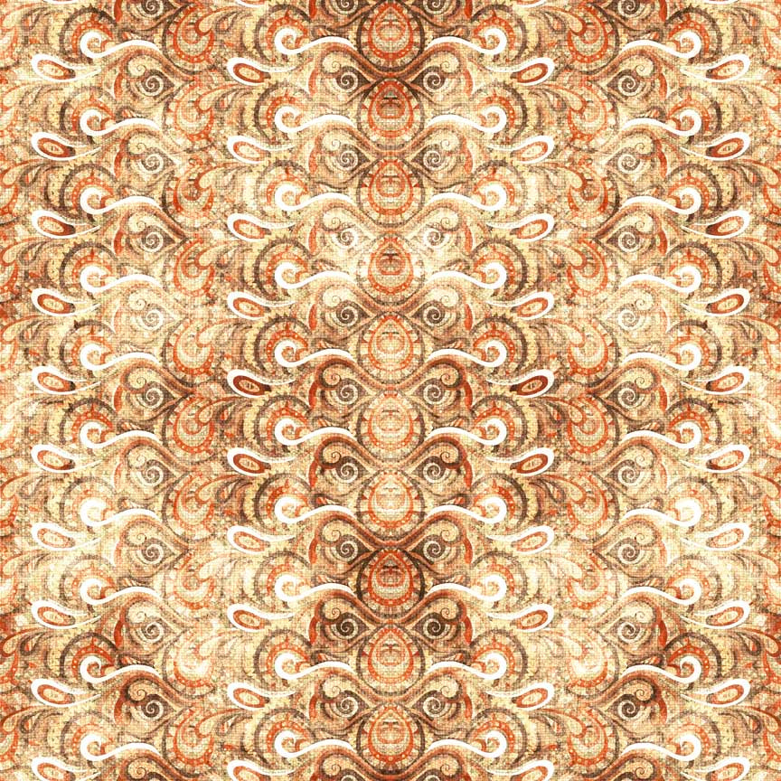 Heirloom - Geo Scroll Stripe A