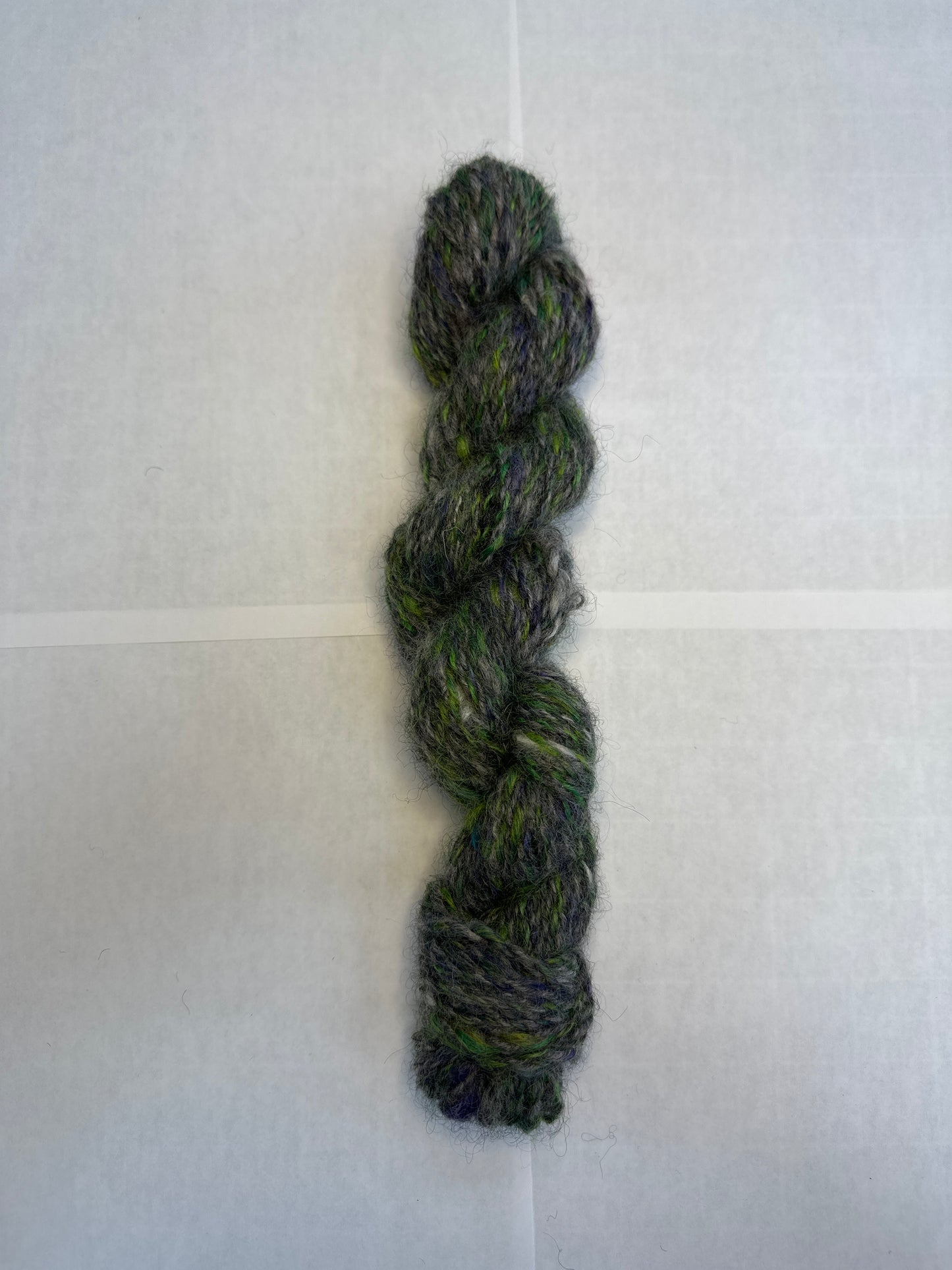 Gotland Wool- Gray, Lime