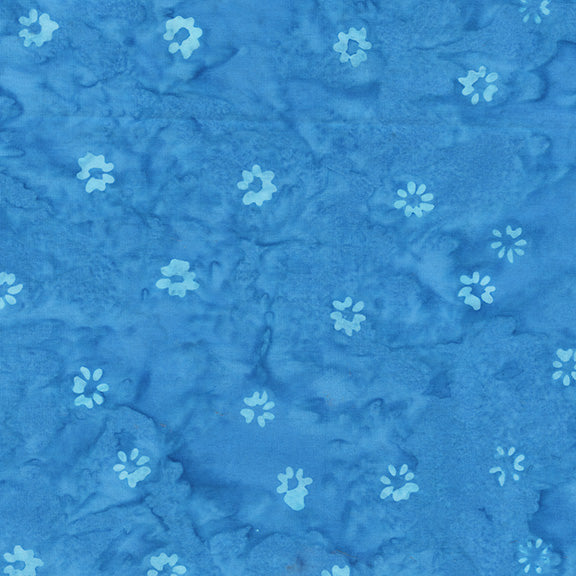 QE8: Charm - Buds - 455Q-6 Bluebird - Batik