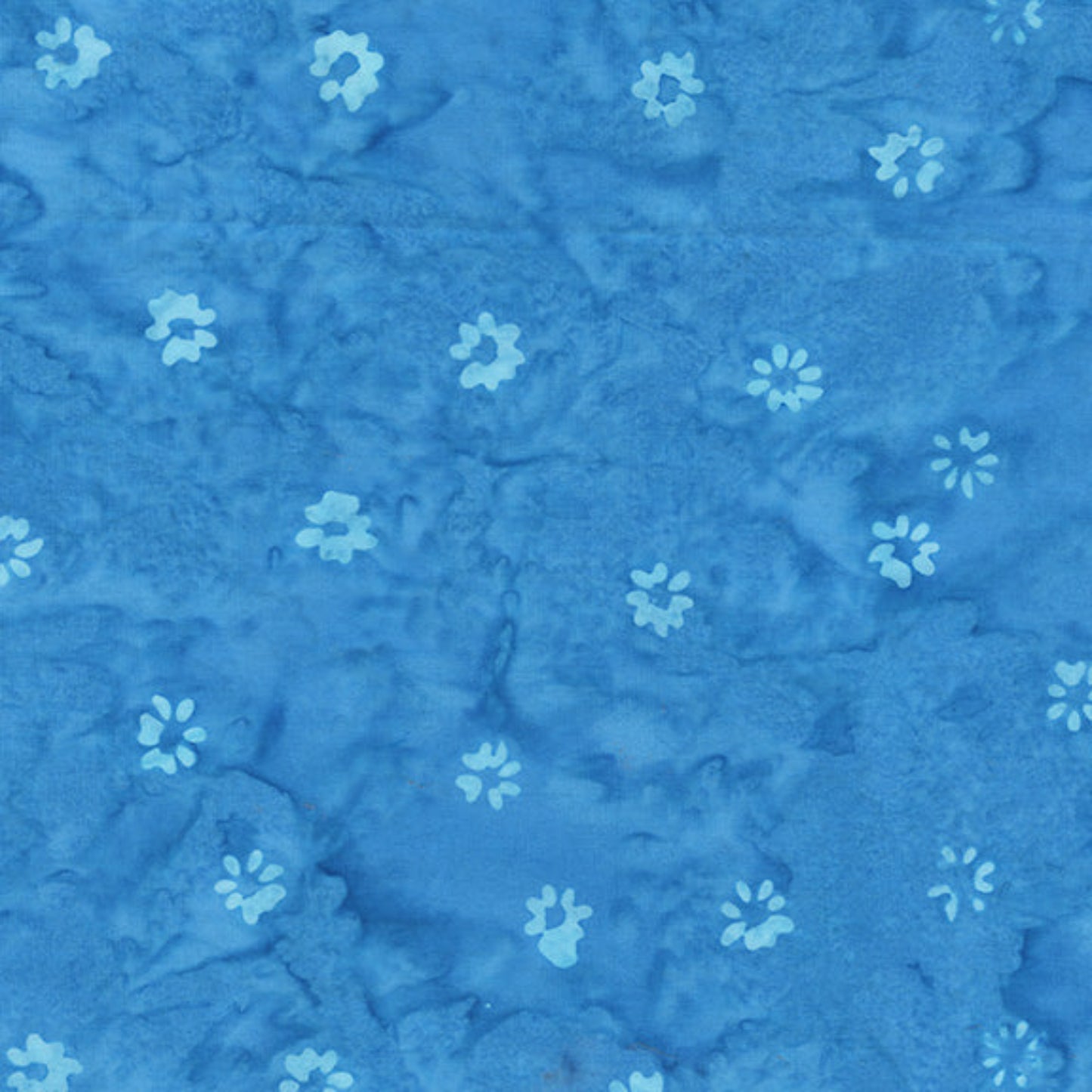 QE8: Charm - Buds - 455Q-6 Bluebird - Batik