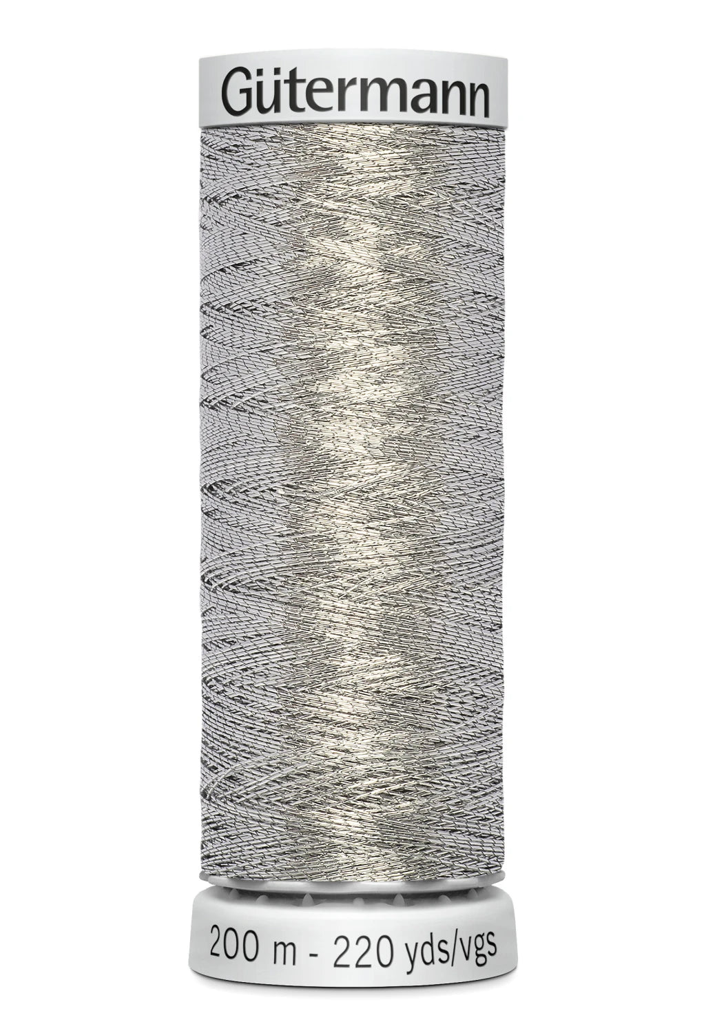 Gutermann Sparkle Metallic Thread 50m - Silver