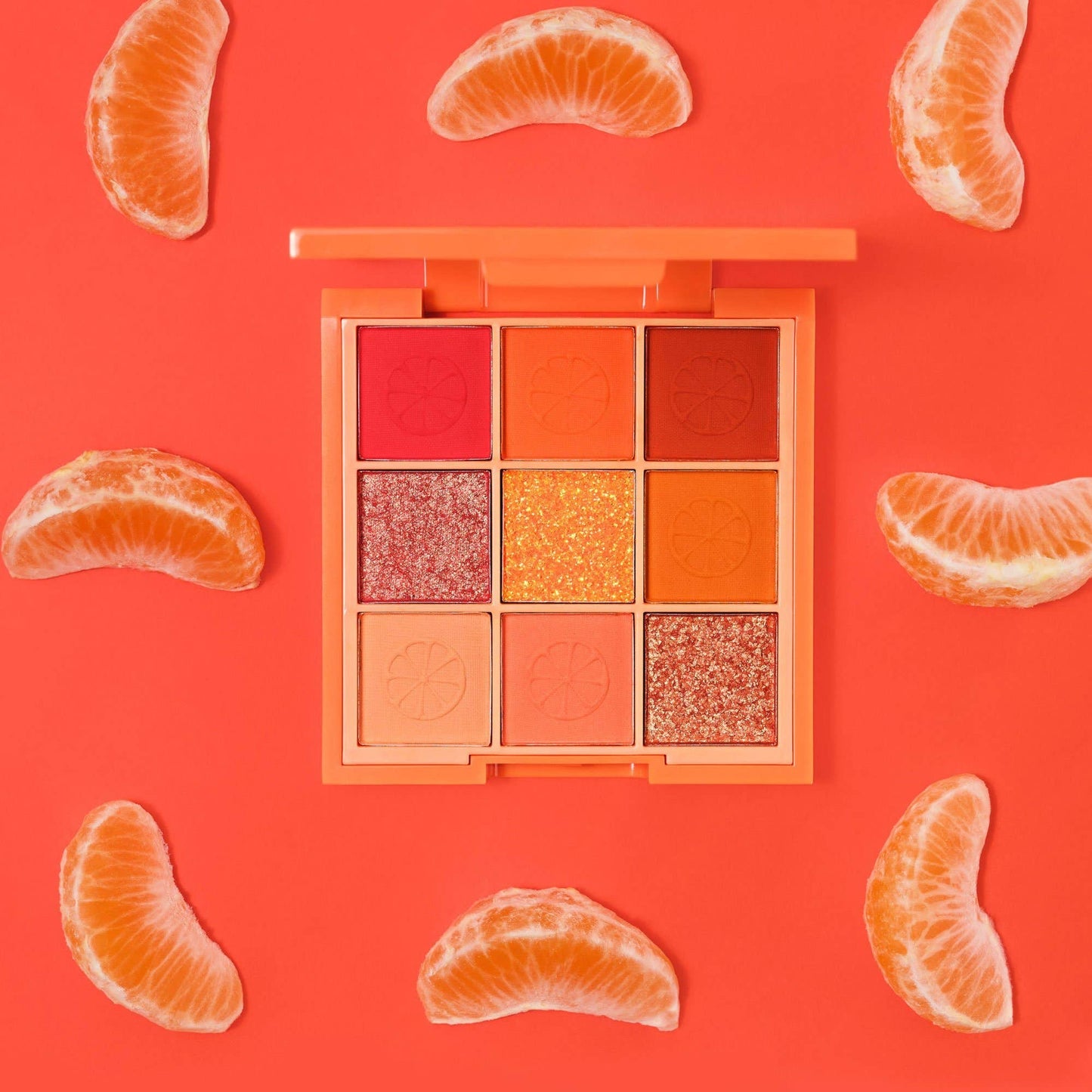 TANGY TANGERINE 9-Shade Scented Multi-Finish Beauty Palette