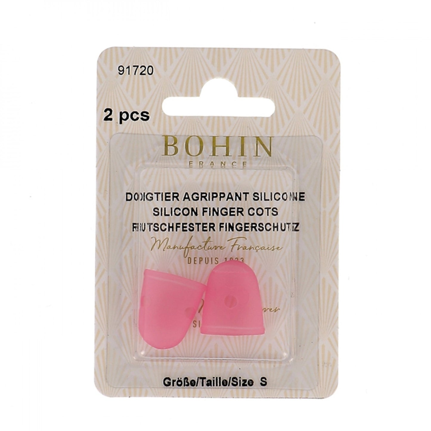 Machine Quilting Rubber Thimbles Size Small 2ct