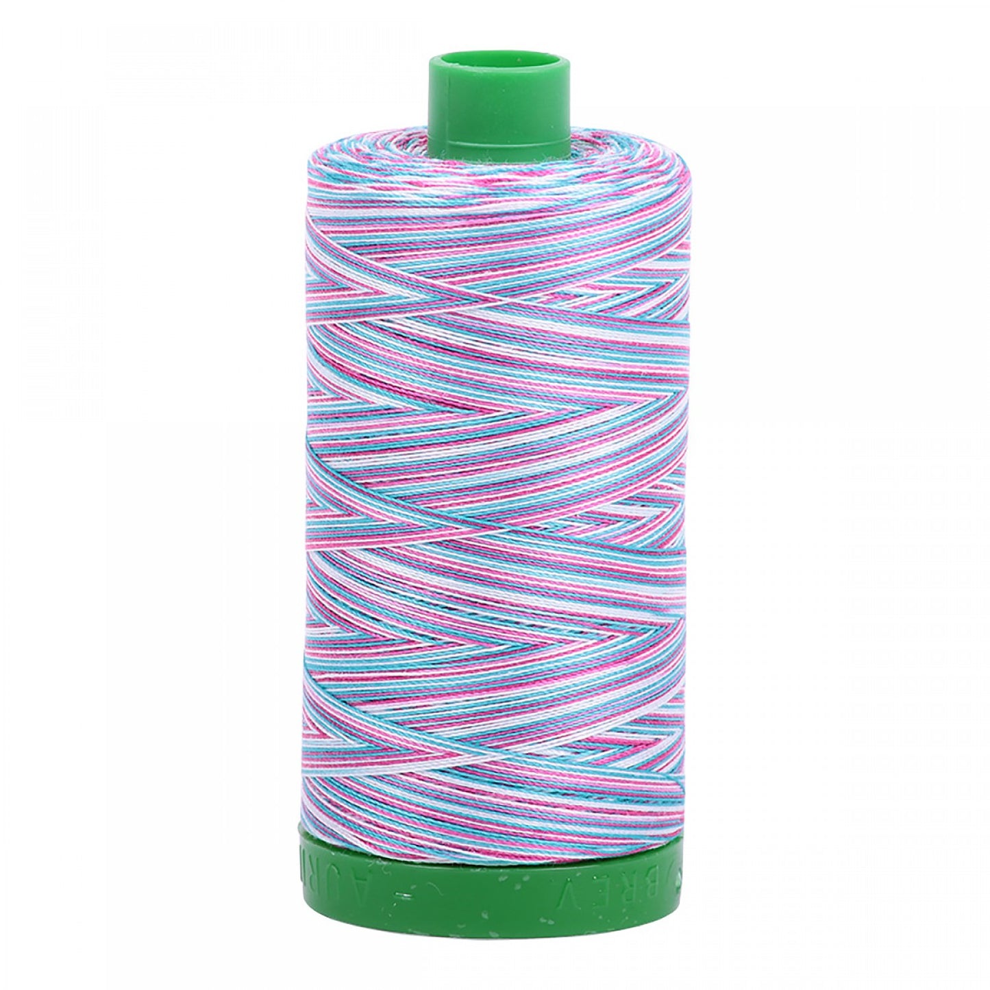 A1140-4647 Mako Cotton Embroidery Thread 40wt 1094yds Variegated Pink & Blue