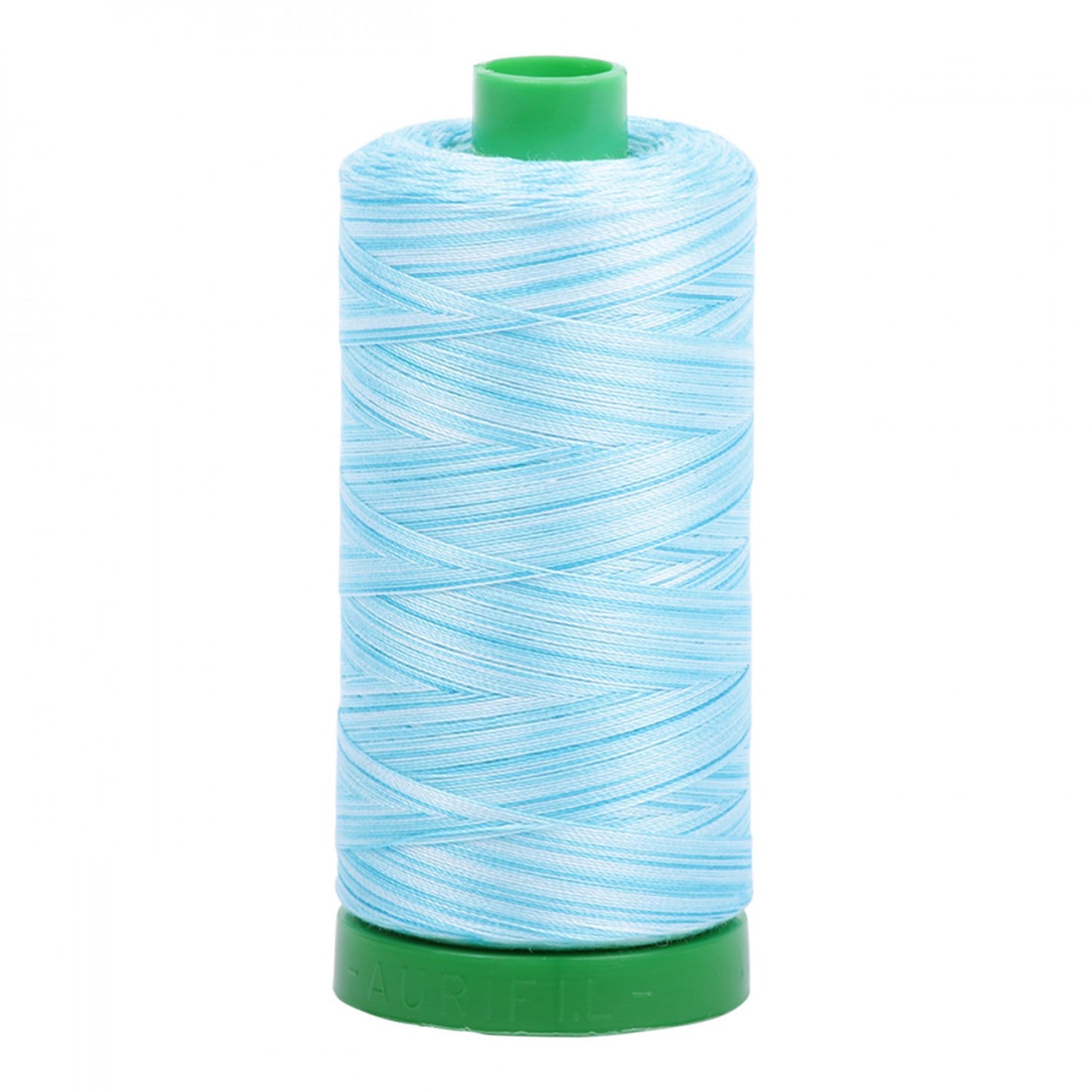 A1140-4663 Mako Cotton Embroidery Thread 40wt 1094yds Variegated Blue