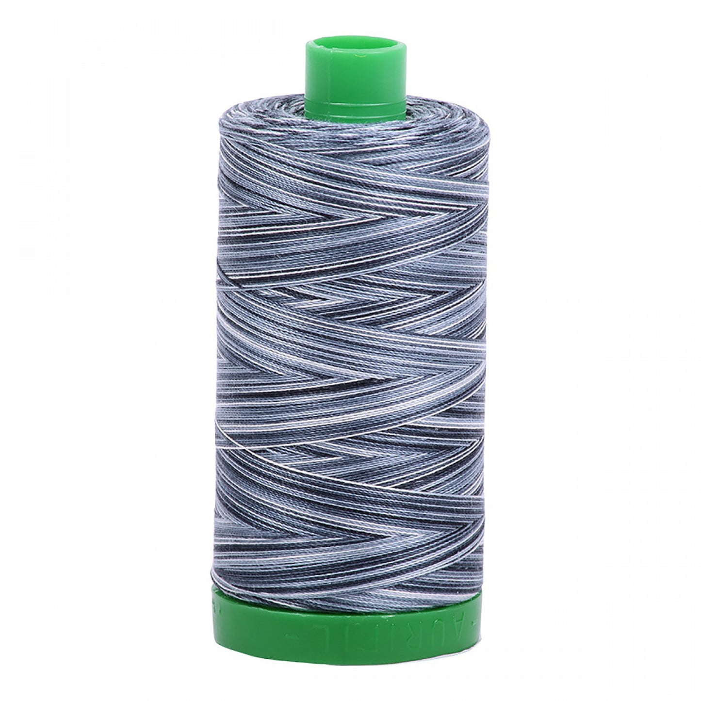 A1140-4665 Mako Cotton Embroidery Thread 40wt 1094yds Variegated B&W