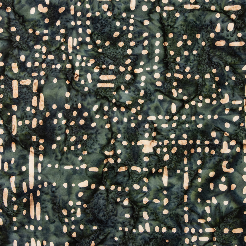 Expressions Batiks Warm Rain Smoky Teal