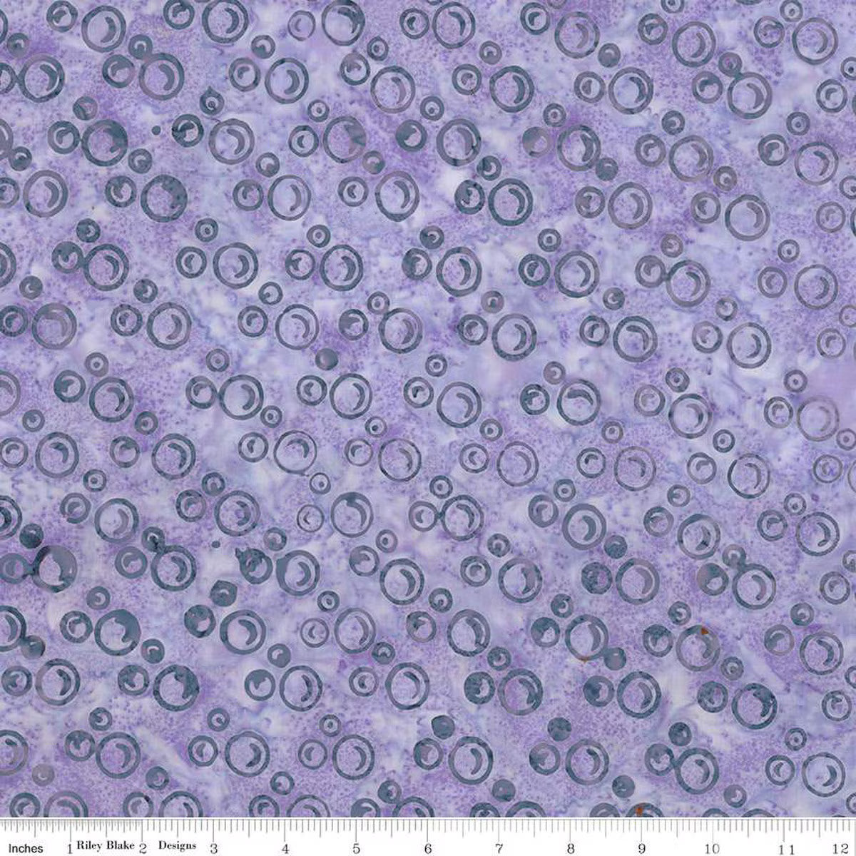 Batiks Radiant Flourish Lavender Blue