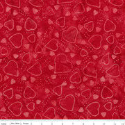 Batiks Love Punch Red