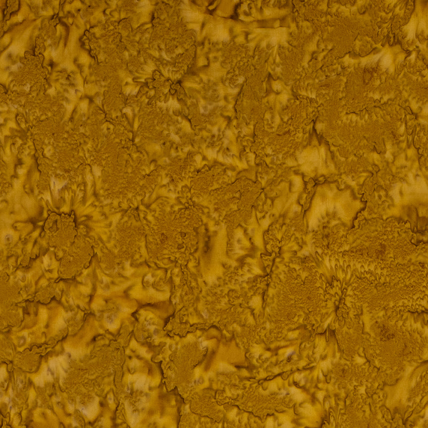 Expressions Batiks Hand-Dyes Golden Brown 1