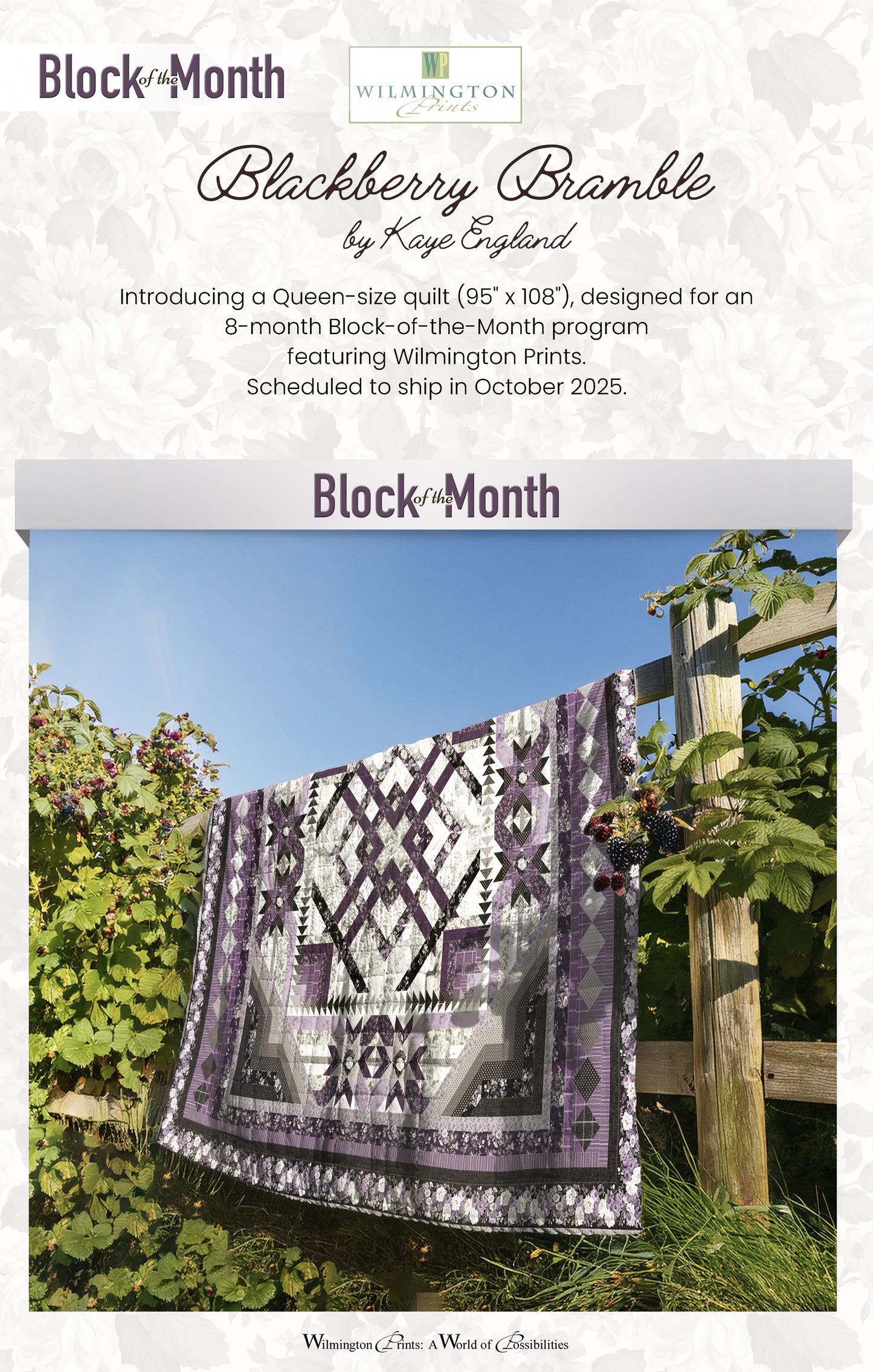 Blackberry Bramble BOM Pattern