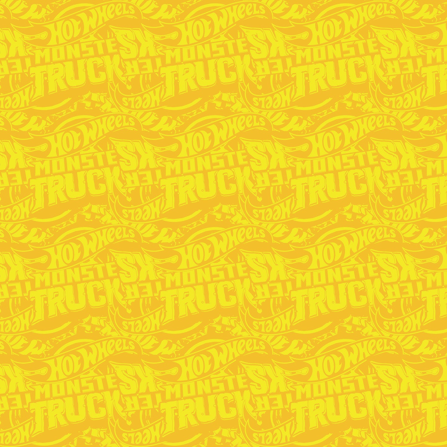 Hot Wheels Monster Trucks Tonal Yellow