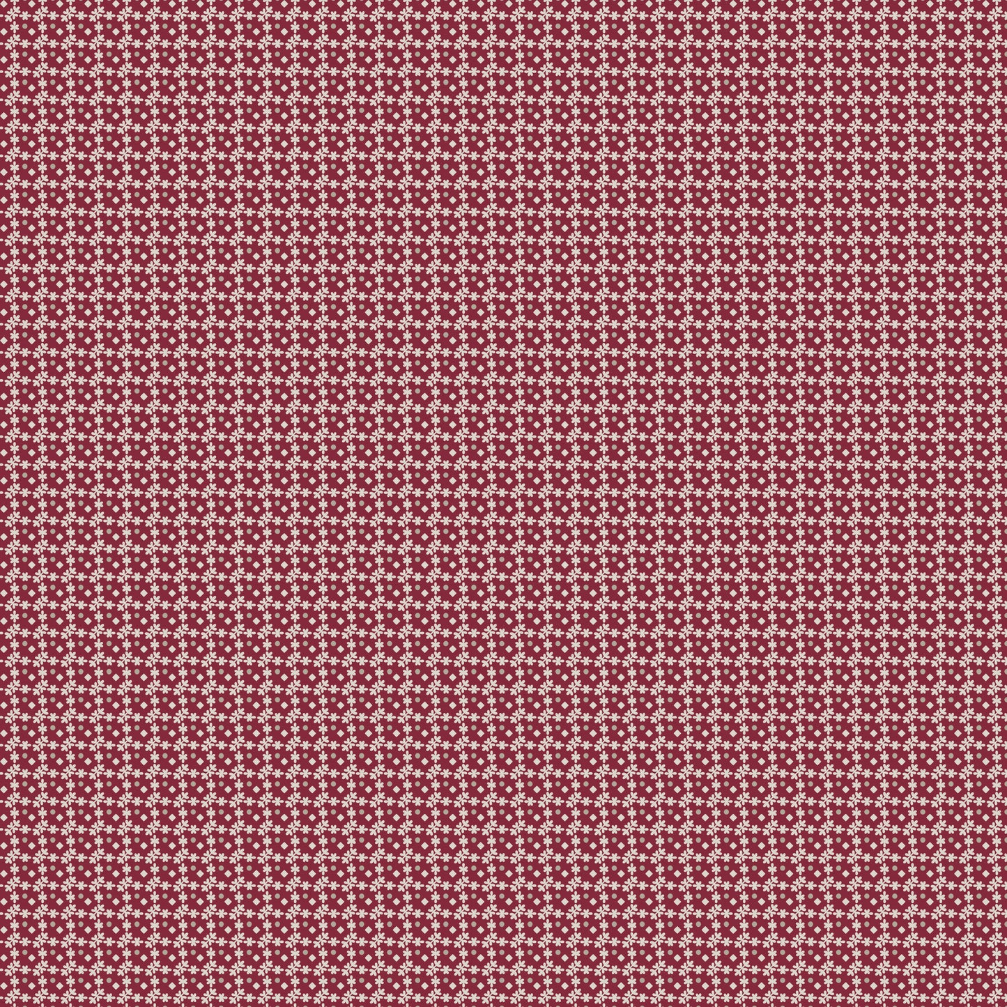Heartfelt Geo Floral Ruby