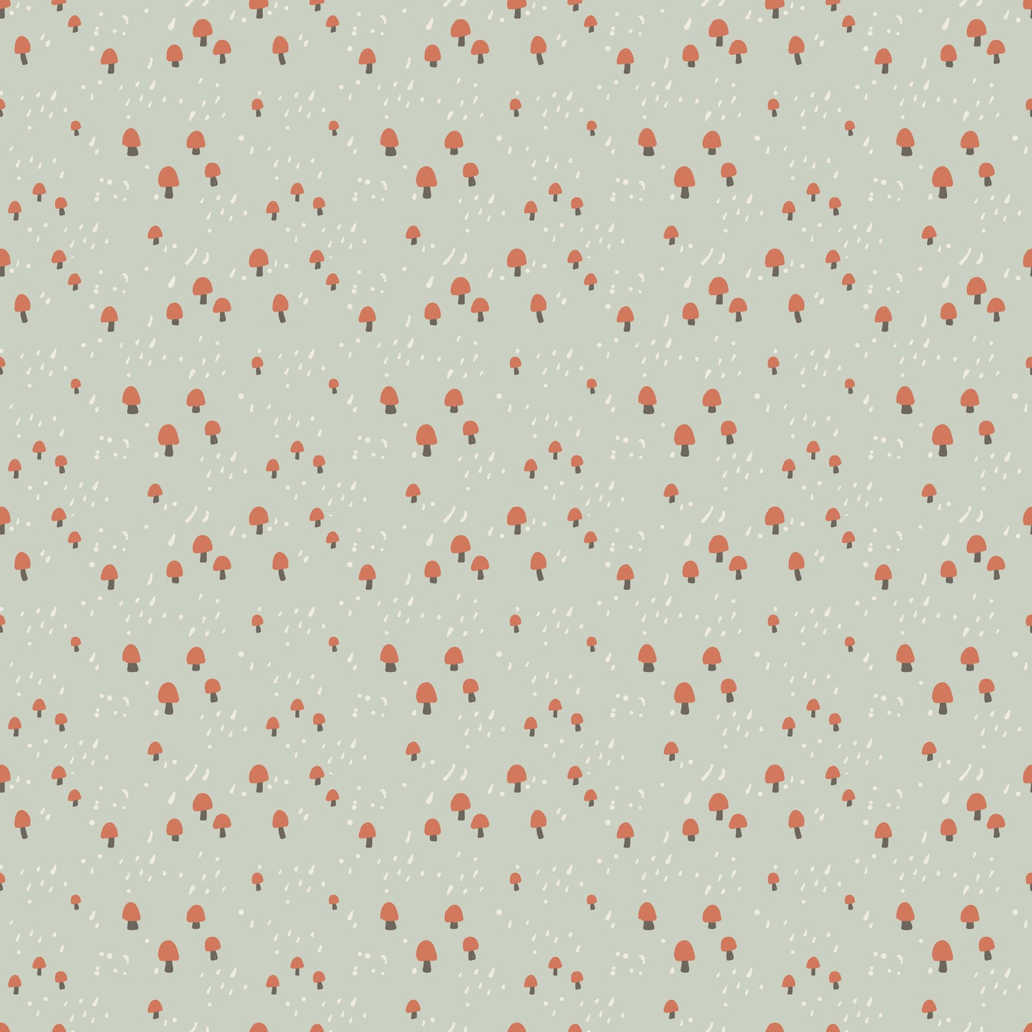 Elmer & Eloise Mushrooms Tea Green