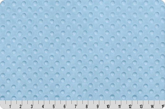 Minky Cuddle® Dimple Baby Blue
