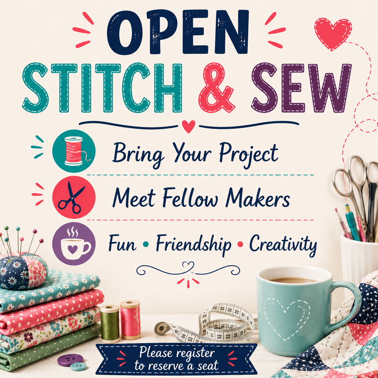 Open Stitch & Sew