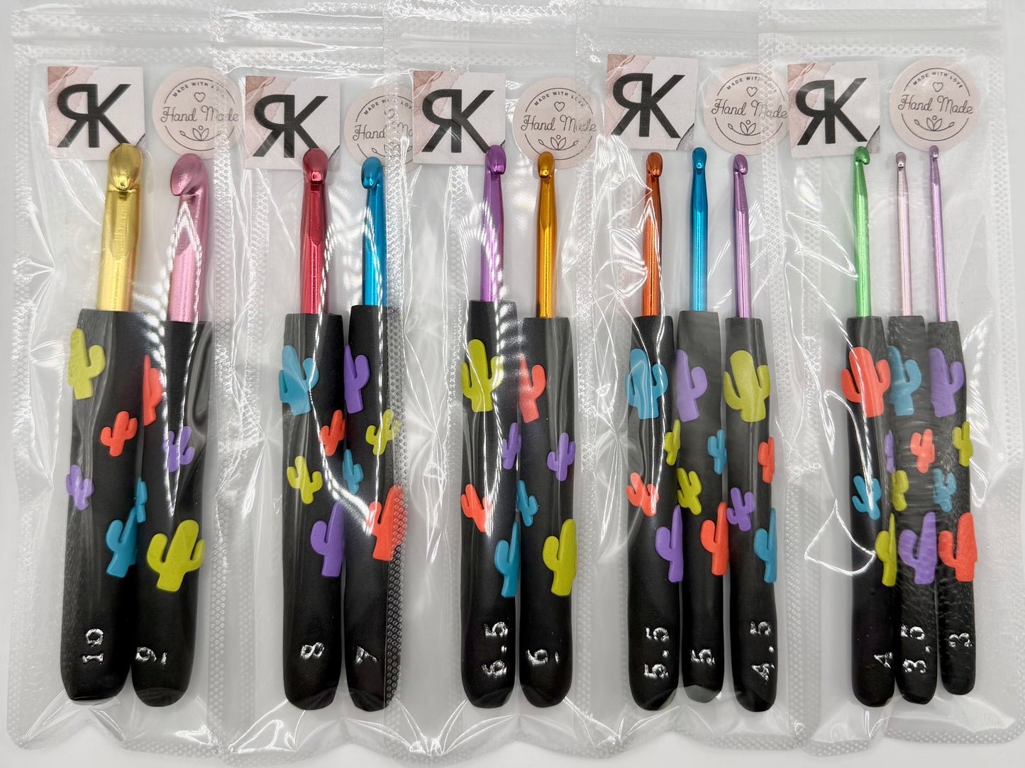 Crochet Hooks Neon Cactus