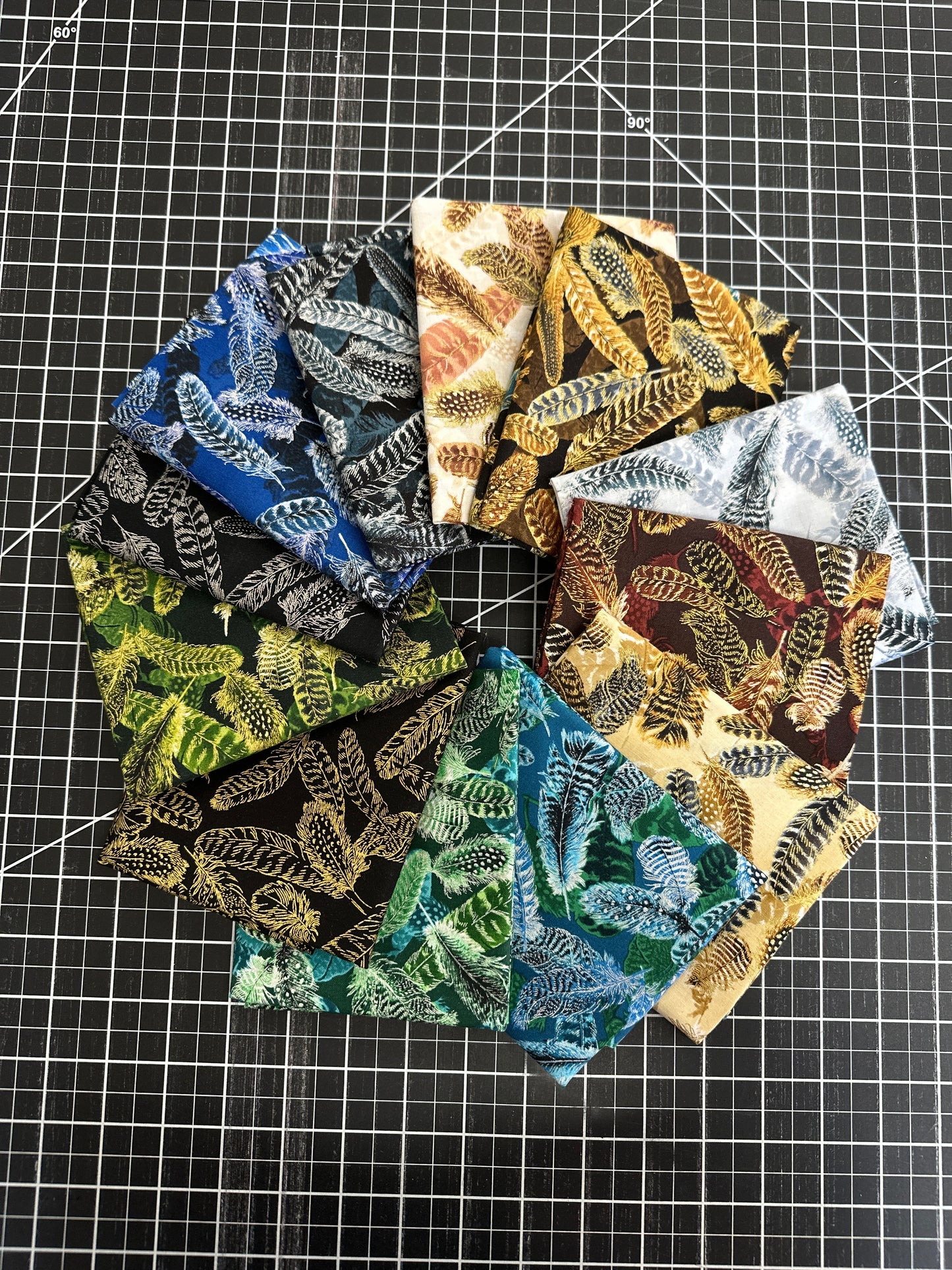 FQ-12-Gilded Feathers Bundle