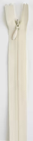 Invisible Zipper 22" Natural
