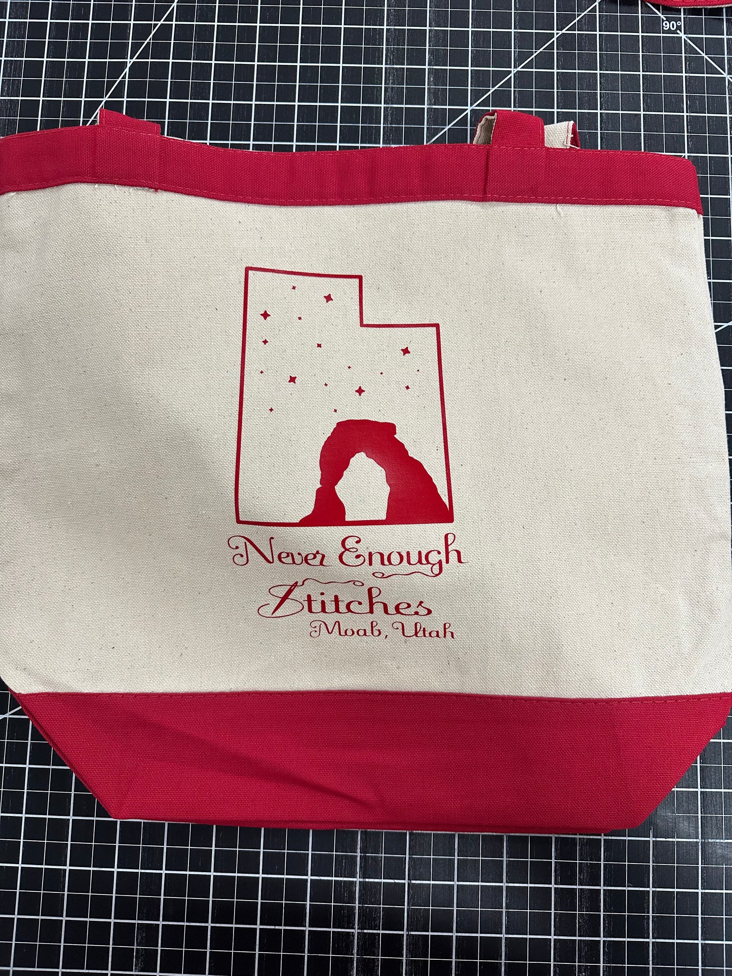 Cotton Tote Utah Arch