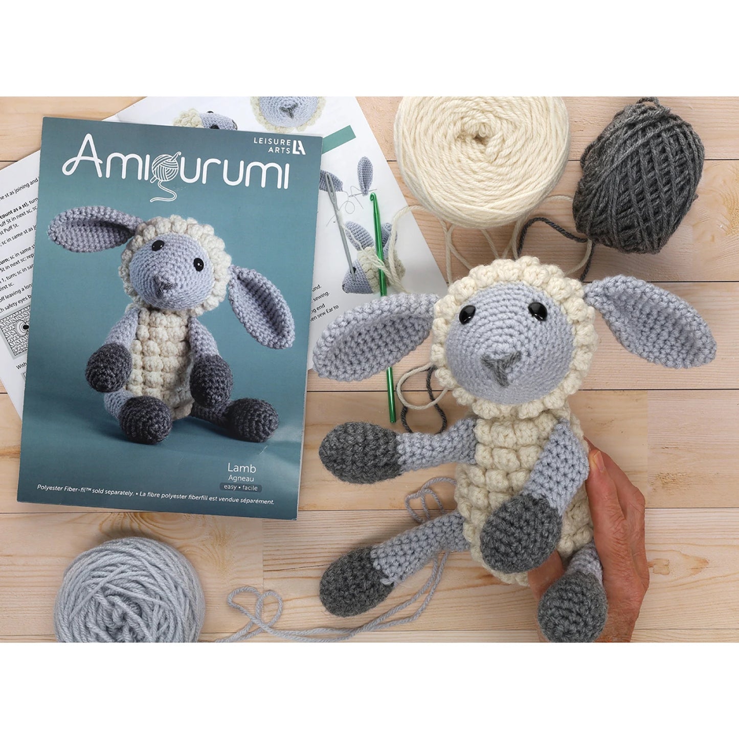 Amigurumi Kit Lamb -Leisure Arts