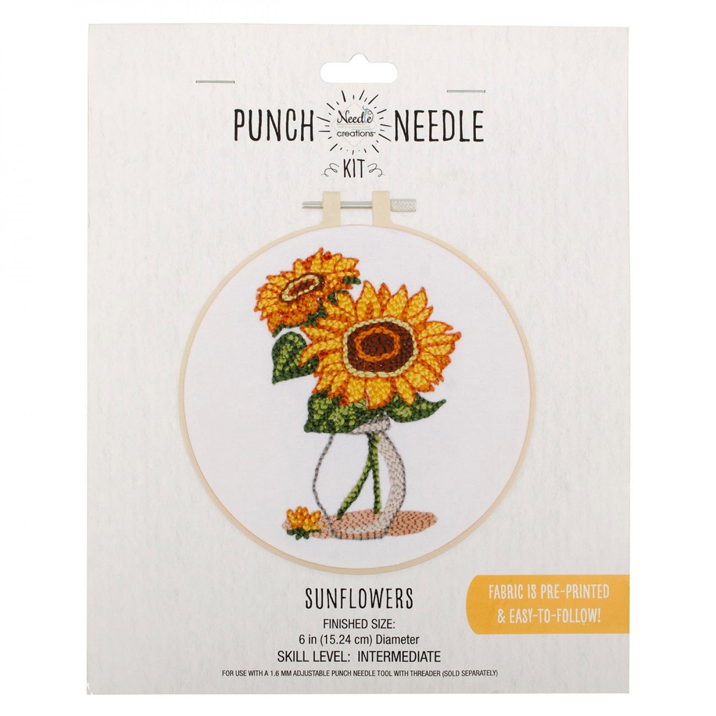 Punch Needle Flower