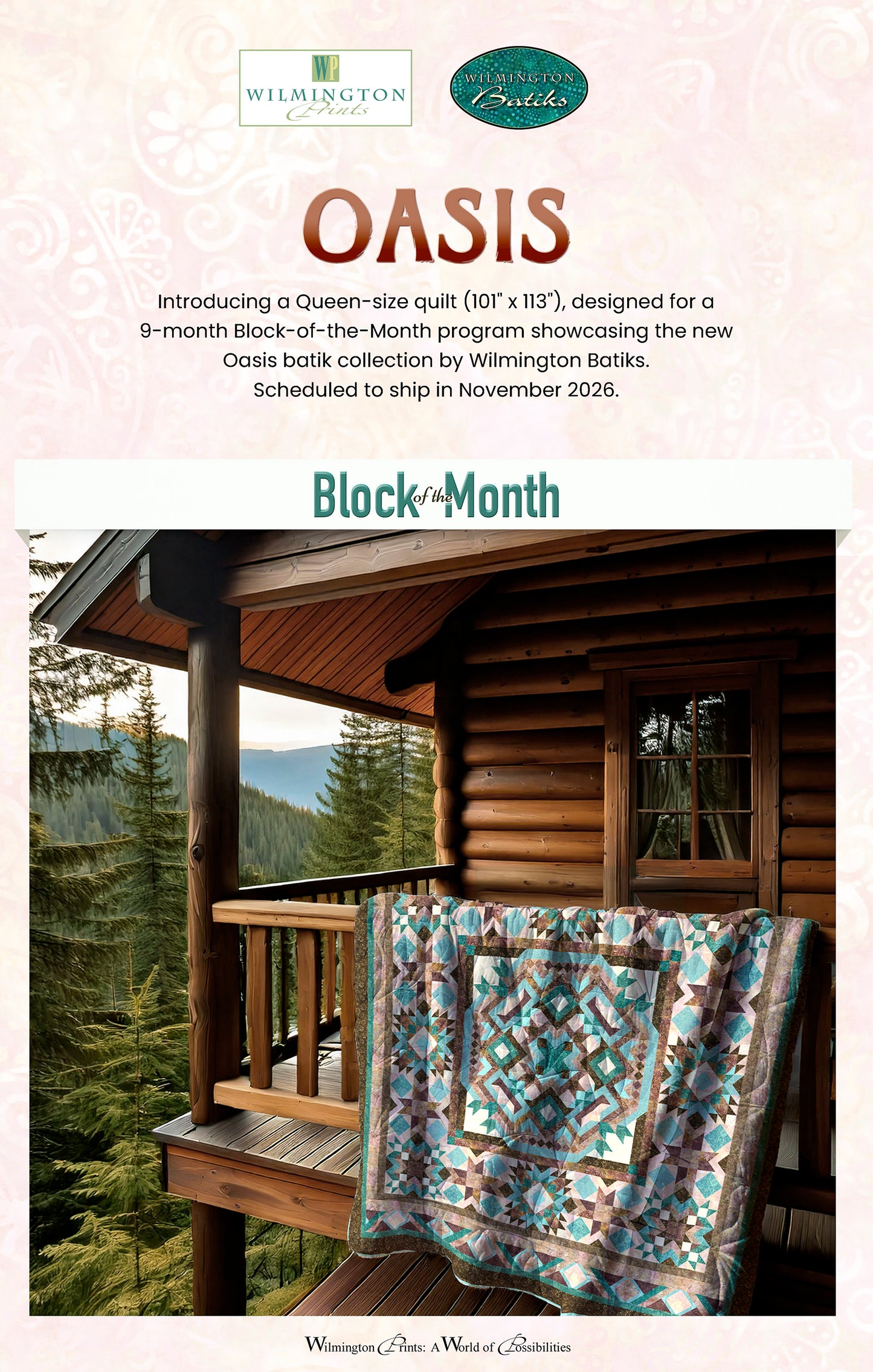 Oasis Quilt Kit