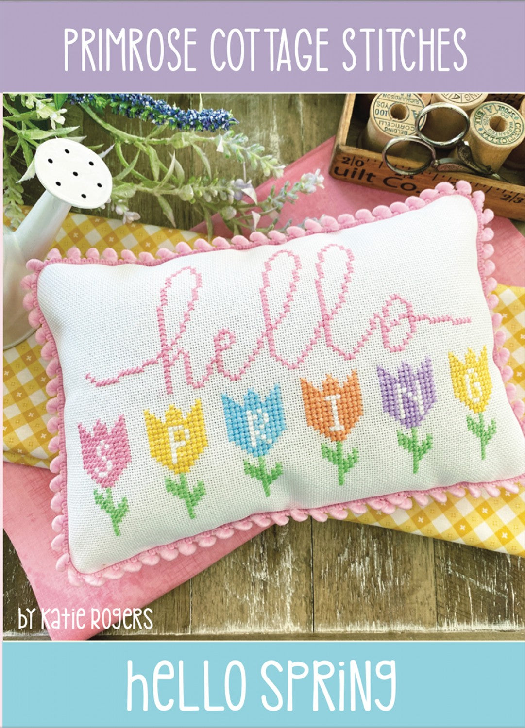 Hello Spring Cross Stitch Pattern