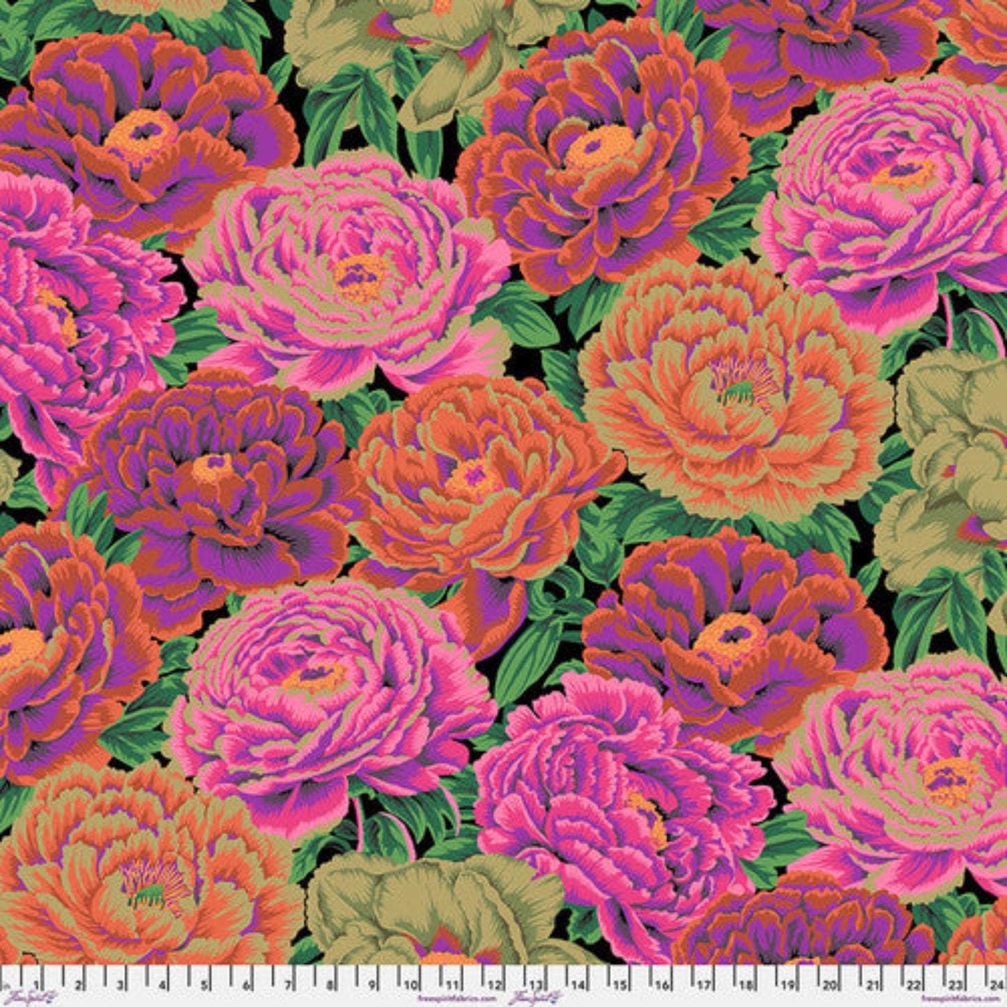 Kaffe Fassett - Tibetan Peony - Red || August 2025