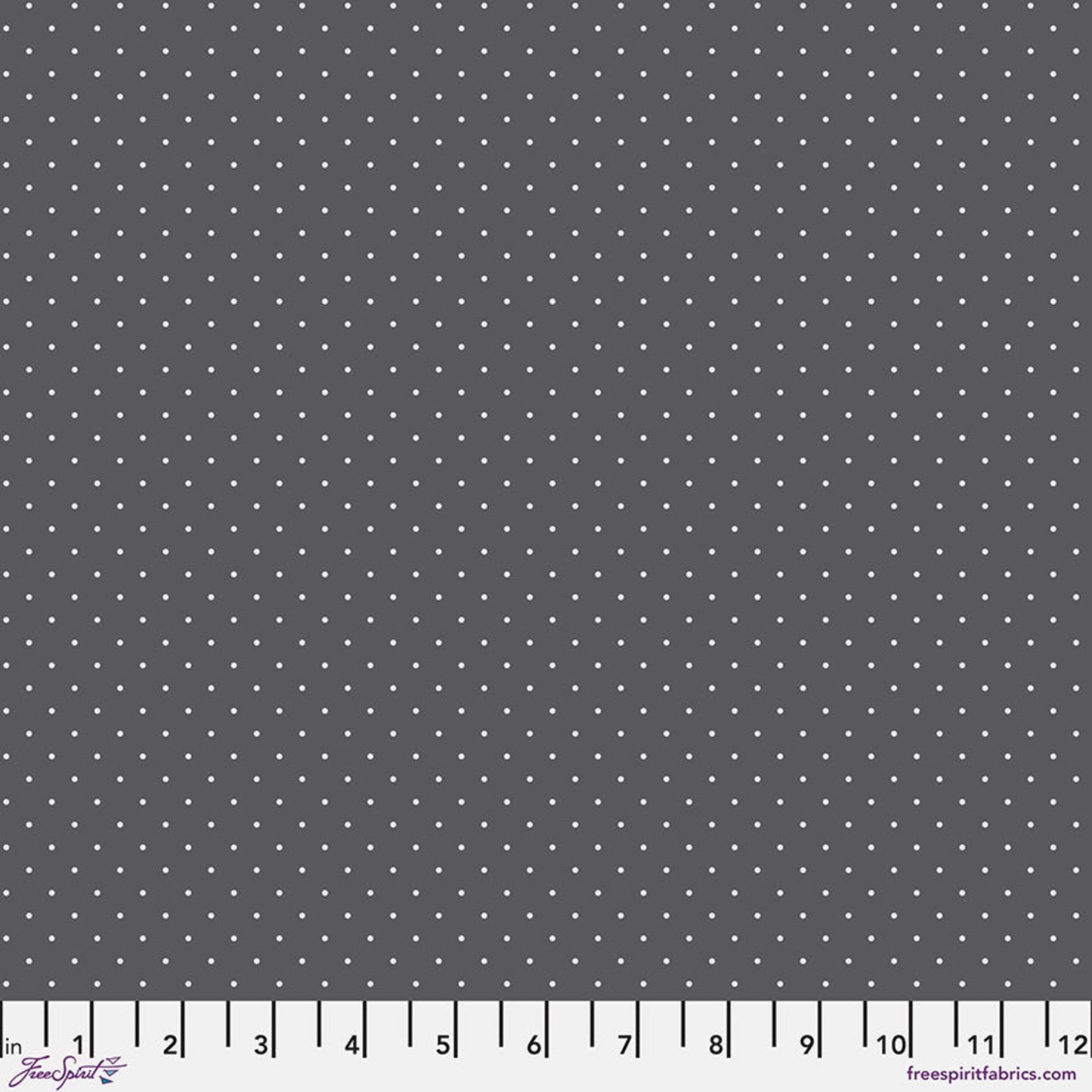 True Colors Graywork - Tiny Dots - Carbon