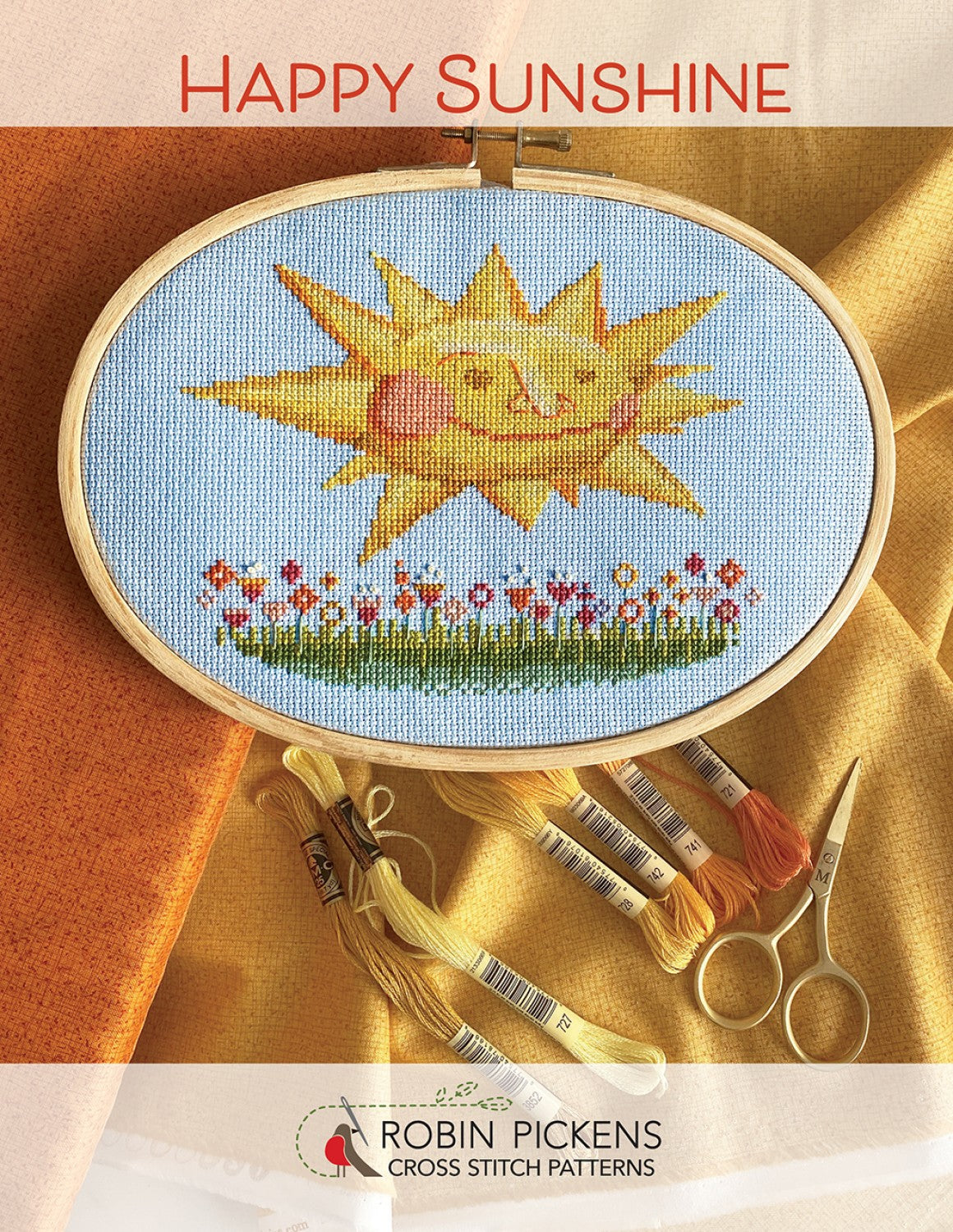 Happy Sunshine Cross Stitch Pattern