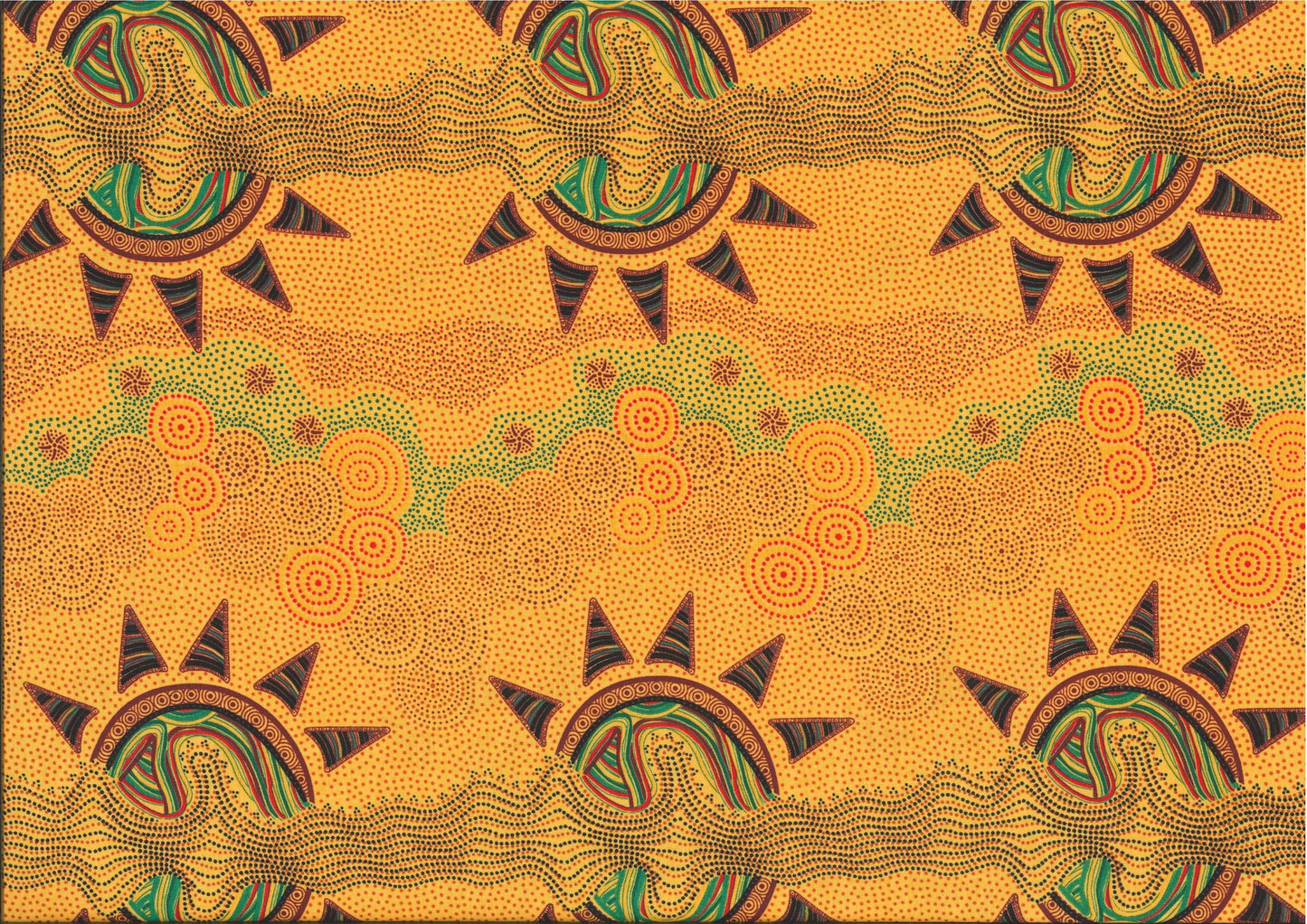 Sunset Night Dreaming Yellow