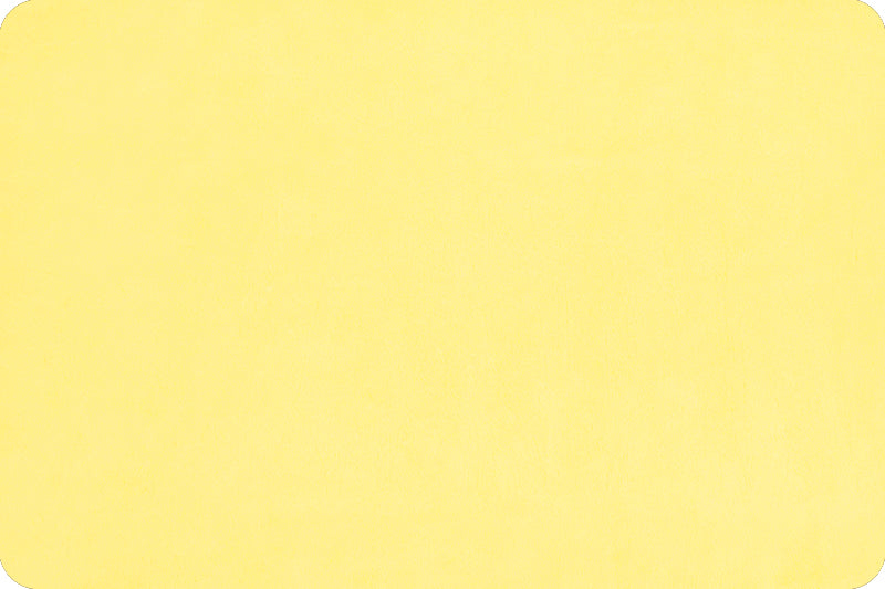 Minky Solid Cuddle® 3 Banana